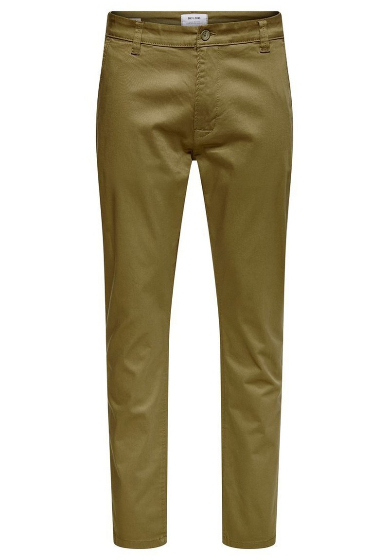 Herren Chinos | Only & Sons Chino kangaroo/braun - ND21244 Herren Chinos | Only & Sons Chino kangaroo/braun - ND21244