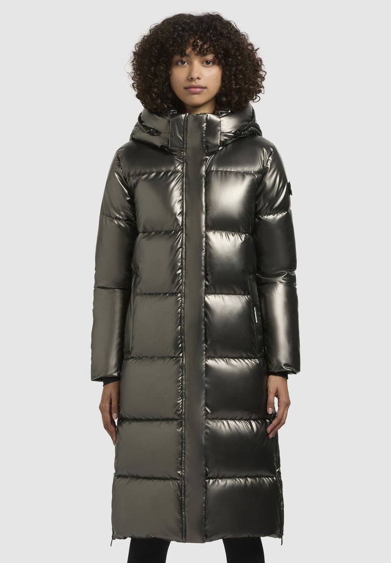 khujo RACHEL SHINY - Wintermantel - khaki
