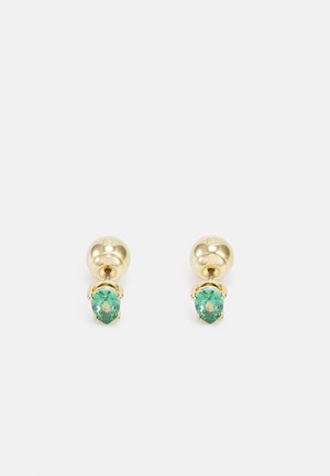 CHROMA STUD EARRINGS PEAR CUT - Ohrringe - green
