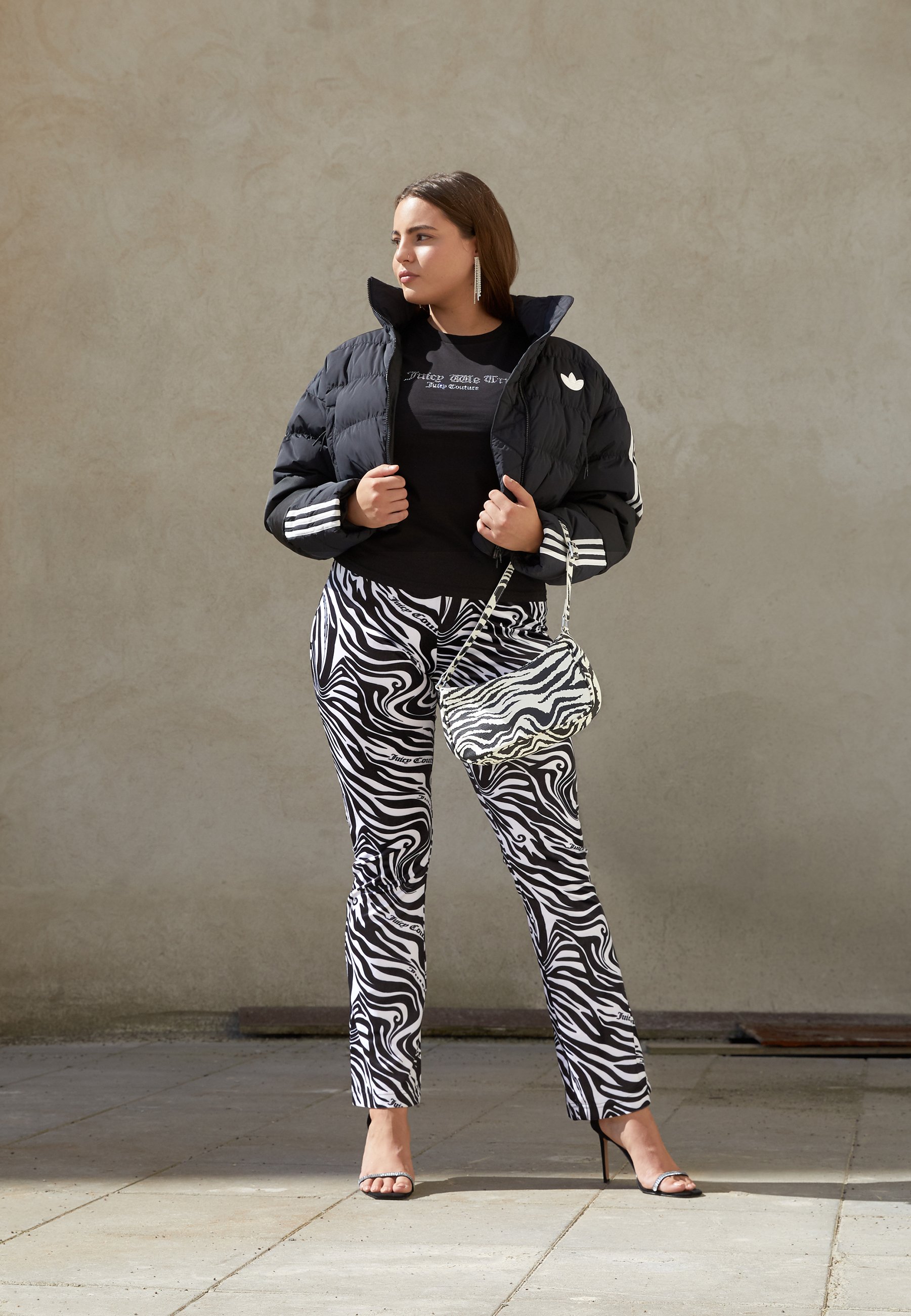 adidas Originals SHORT PUFFER - Giacca invernale - black/nero - Zalando.it