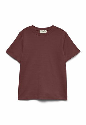 Vero Moda, AWNAIMA SS O-NECK T-SHIRT NOOS - T-shirt basic - catawba grape
