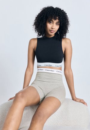 Calvin Klein Underwear THIGH SHORT ICON SHAPEWEAR - Sťahovacia bielizeň - grey heather