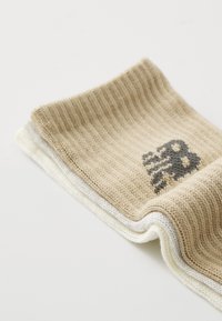 New Balance EVERYDAY CREW UNISEX 6 PACK  - Sportinės kojinės - beige/brown