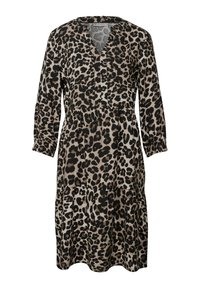 Street One Abito A Portafoglio Donna - Maniche Corte, Scollo A V, In Chiffon - Look Elegante E Casual - 5
