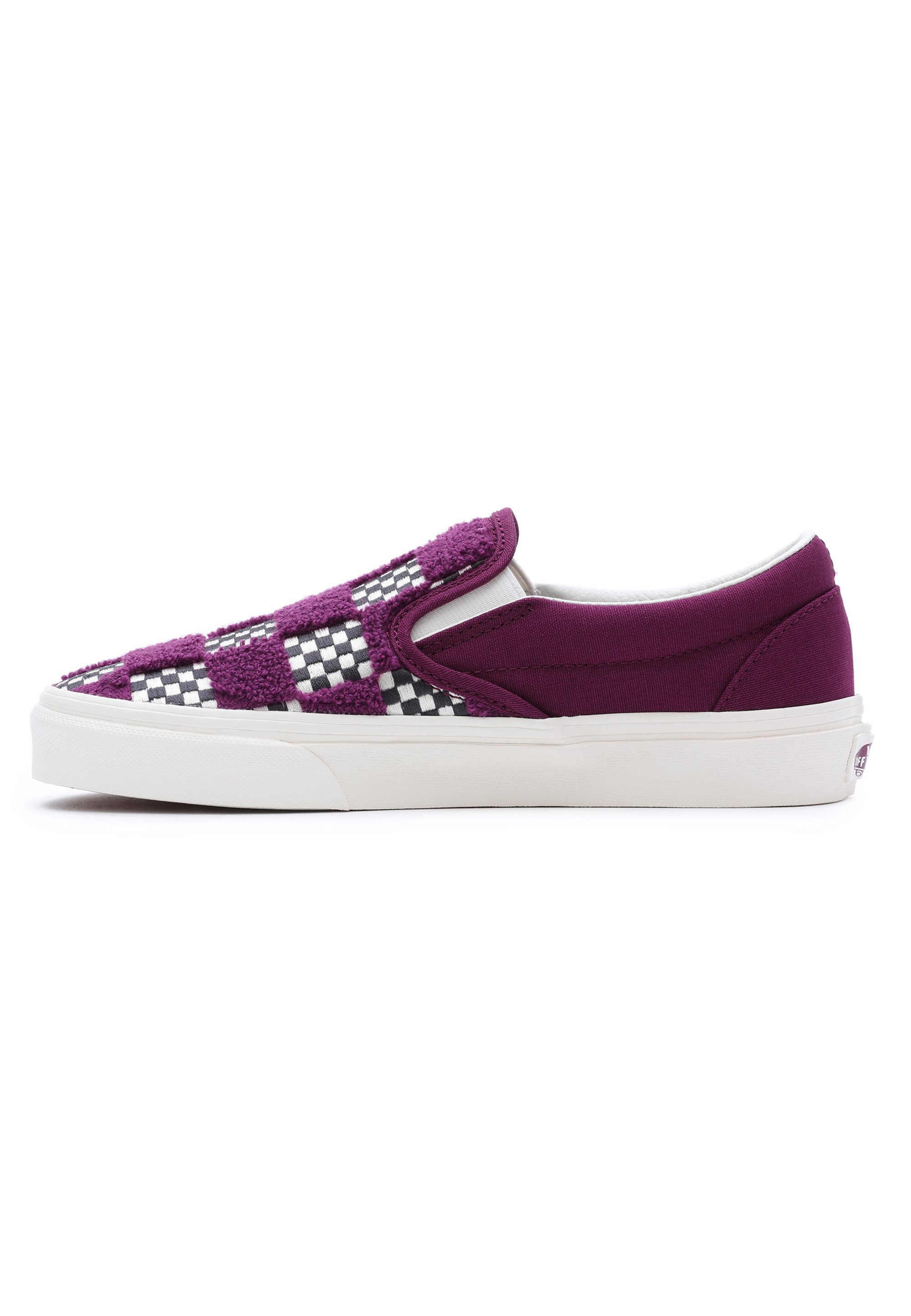 purple vans slip ons womens