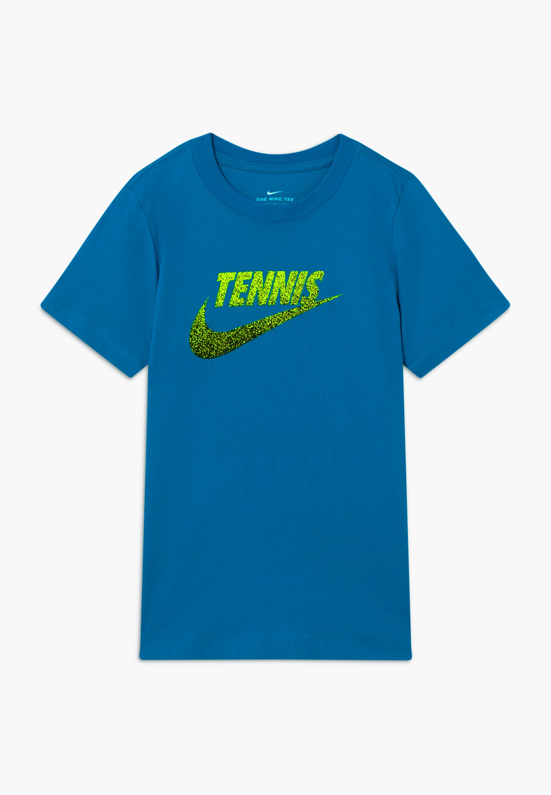 pink and teal nike shirt