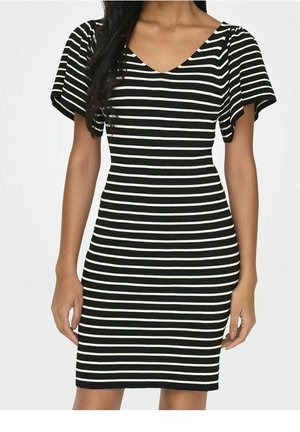 Gebreide jurk - black