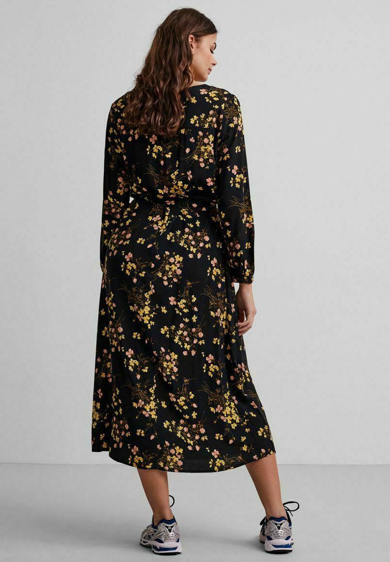 Pieces PCLILI - Blusenkleid - old gold/goldfarben - Zalando.de