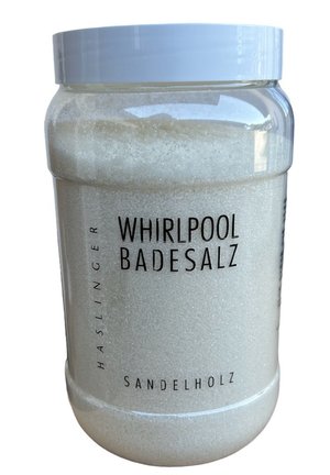 WHIRLPOOL BADESALZ MIT SANDELHOLZ - Body scrub - weiß