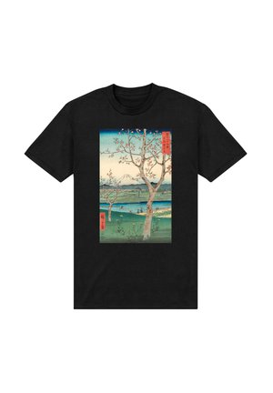 Henry Tiger, ASHMOLEAN MUSEUM HIROSHIGE LANDSCAPE GRAPHIC - T-shirt print - black