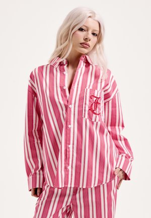 STRIPE SLEEP SHIRT - Bluză de pijama - pink