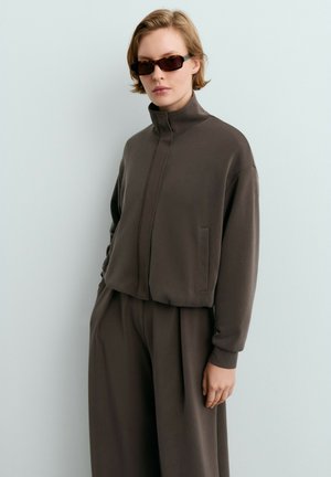 OYSHO, Veste mi-saison - brown