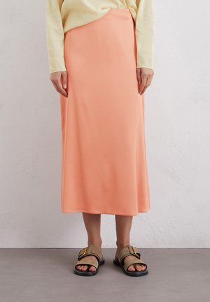 AUSGESTELLTER AUS -STRETCH - A-line skirt - mellow peach