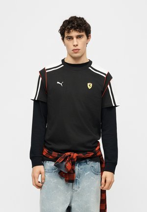 FERRARI TEE - T-shirt imprimé - black