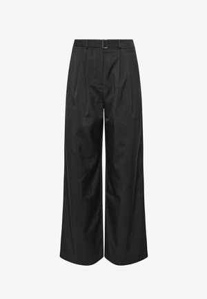 Pixie Girl, PETITE WIDE LEG TROUSERS - Bukser - black