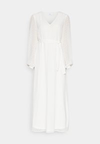 VIMALIANA V-NECK ANCLE DRESS - Společenské šaty - cloud dancer