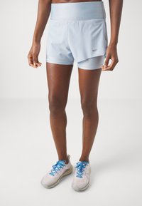 Nike Performance SWIFT SHORT - Sports shorts - light armory blue/silver