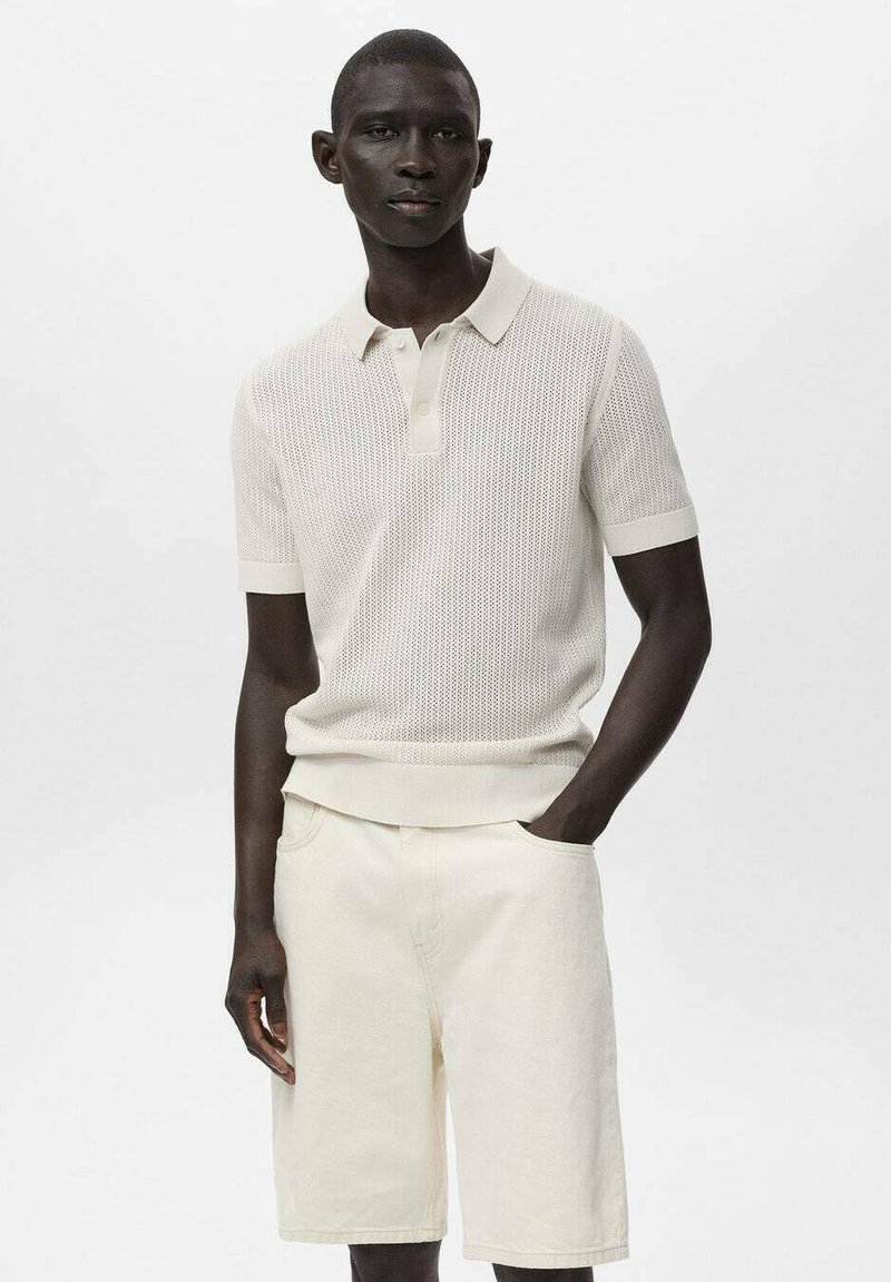 Mango - Polo - off-white, Ingrandire