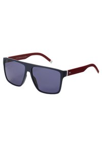 Não selecionado, blue/red