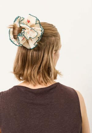 FatFace, EMBROIDERED SCRUNCHIE . - Haaraccessoire - cream