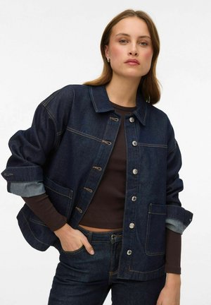 VMJAMIE MIX GA NOOS - Veste en jean - dark blue denim
