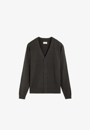 Scalpers, SCALPERS SCBASIC CARDIGAN - Chaqueta de punto - grey