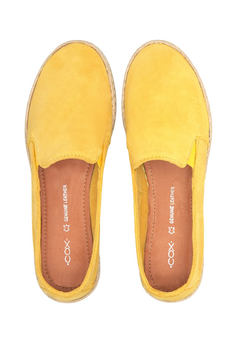 Damen Sneaker | COX Espadrille gelb - OY52906 Damen Sneaker | COX Espadrille gelb - OY52906