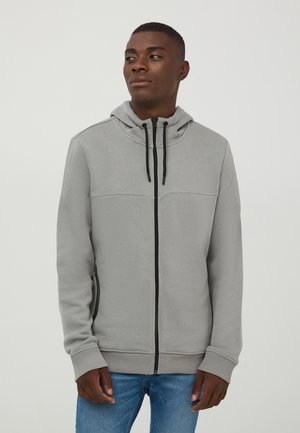 Terranova TECNICO - Felpa con zip - grigio piombo