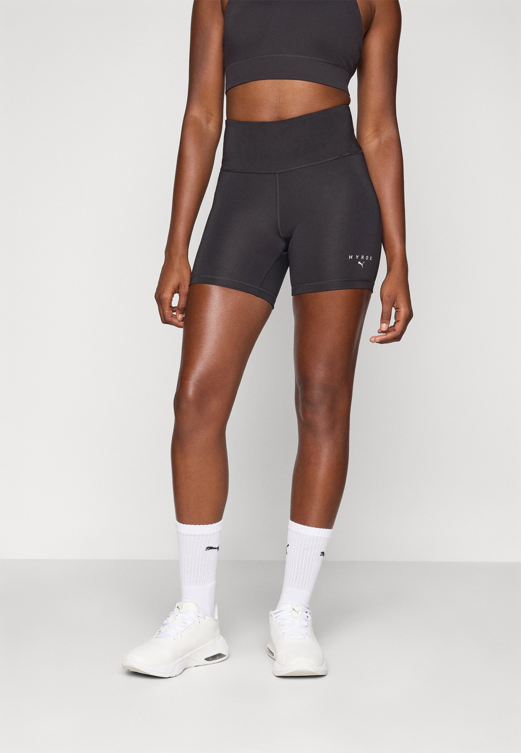 Puma HYROX SHORT  - Leggings - black - Zalando.co.uk