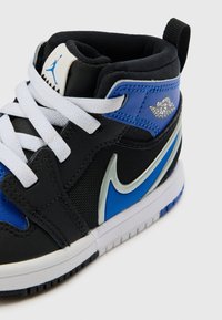Jordan JORDAN 1 UNISEX - Baskets basses - black/game royal/white/light silver-coloured