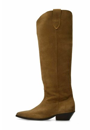 Cowboy-/Bikerlaarzen - cognac