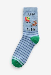 Next CHRISTMAS PATTERN 4 PACK.  REGULAR FIT - Strømper - slogan