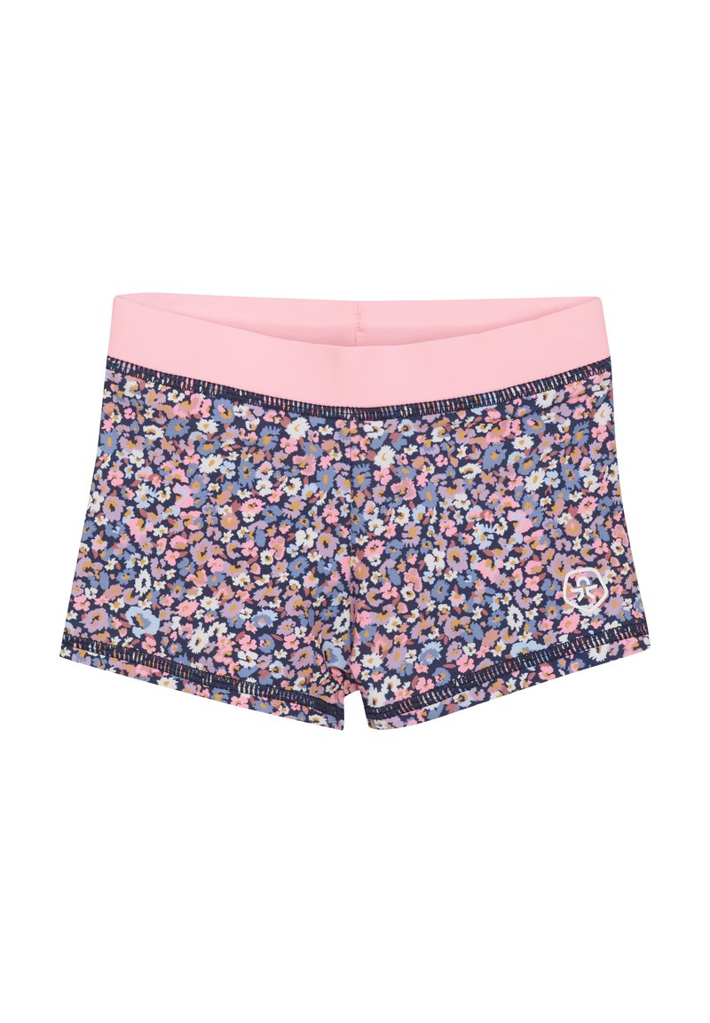 Color Kids COLOR KIDS BABY TRUNKS, AOP - Badbyxor - salmon rose