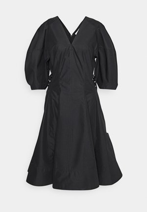 3.1 Phillip Lim PUFF V NECK SHORT GODET - Cocktail φόρεμα / Φόρεμα για πάρτι - black