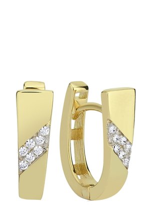 Boucles d'oreilles - weiß/gold