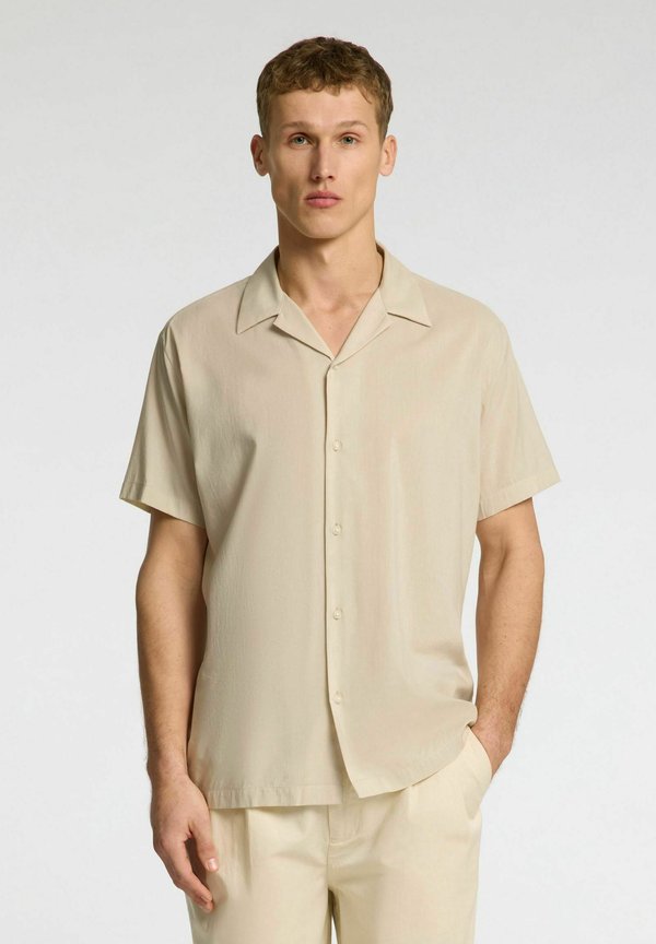 SLHREG AIR SHIRT - Hemd - oatmeal
