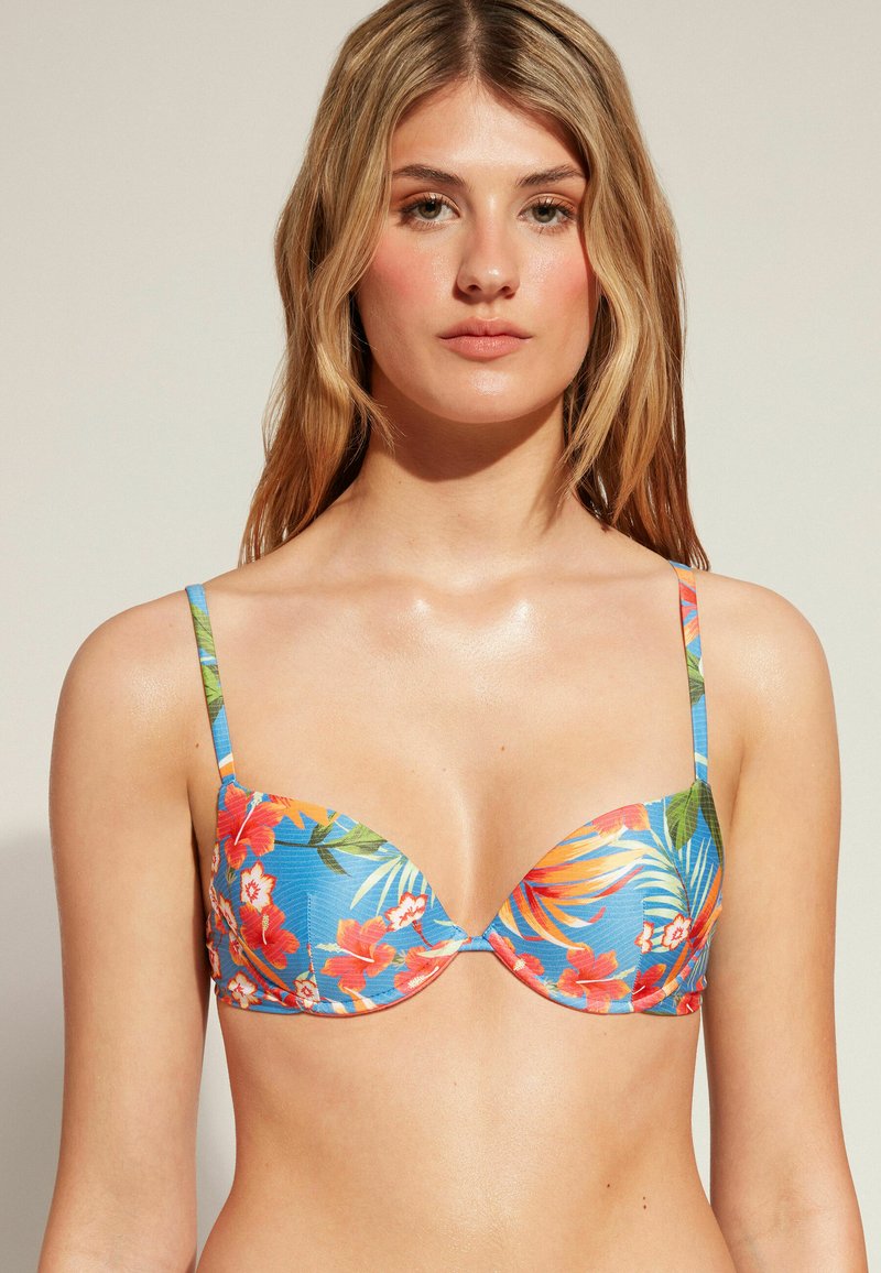 Calzedonia MAUI Bikinitop jungle flowers/meerkleurig Zalando.be