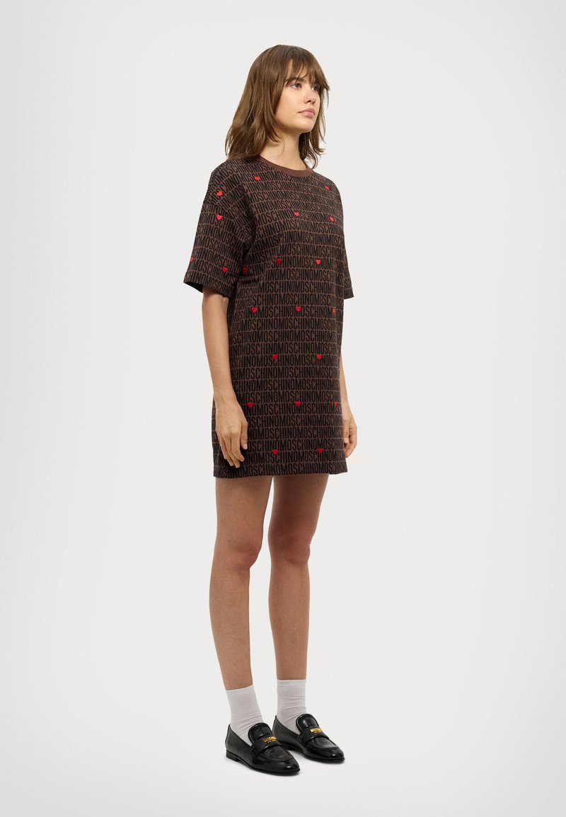 MOSCHINO ABITO - Robe de jour - fantasia marrone