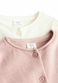 Next 2 PACK - REGULAR FIT - Kardigan - pink white