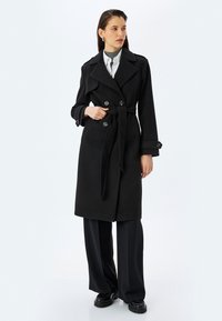 Koton BELTED - Cappotto classico - black