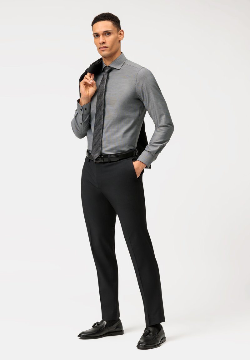 Olymp Camicia Uomo Level Five Body Fit, Maniche Lunghe, Twill, Colore Ozon 12, Taglia 39 - 3