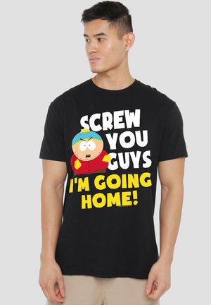 SOUTH PARK CARTMAN SCREW YOU GUYS - Print T-shirt - black