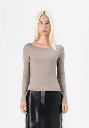 BOAT BASIC - Pitkähihainen paita - taupe