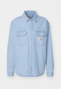 HARVEY SHIRT - Džinsinis švarkelis - blue stone bleached