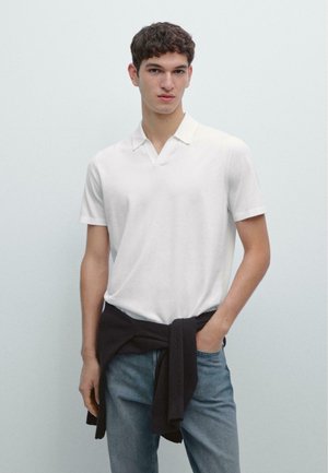 V-NECK  - Polo - white