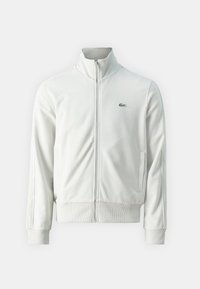 Lacoste Tröja med dragkedja - stone