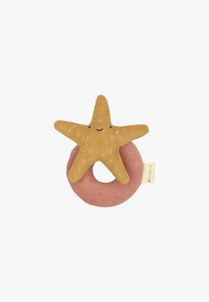 Fabelab RATTLE - STARFISH - Närimisrõngas - ash rose