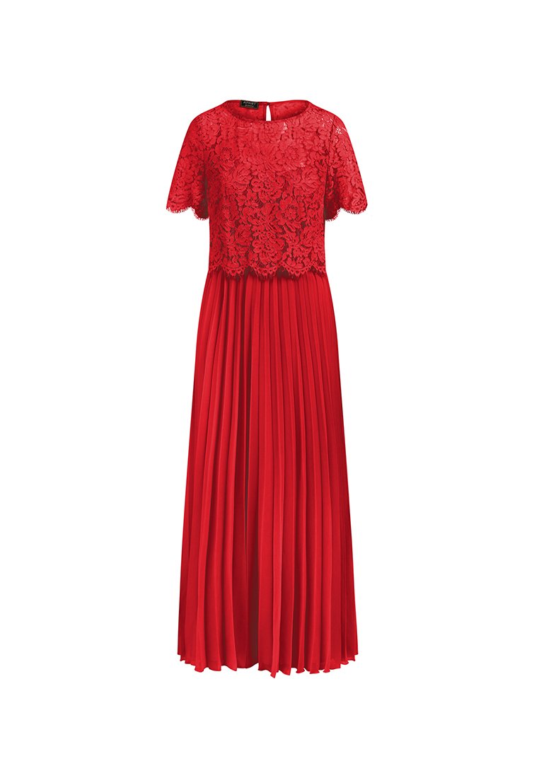 Apart Glamour Maxi-jurk rood