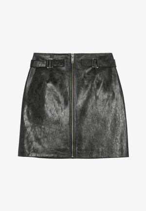 The Kooples Falda acampanada - black stone