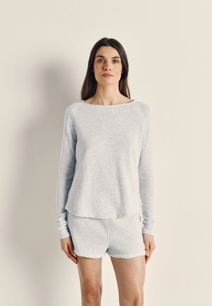 American Vintage SONOMA - Pikkade varrukatega topp - arctique chine